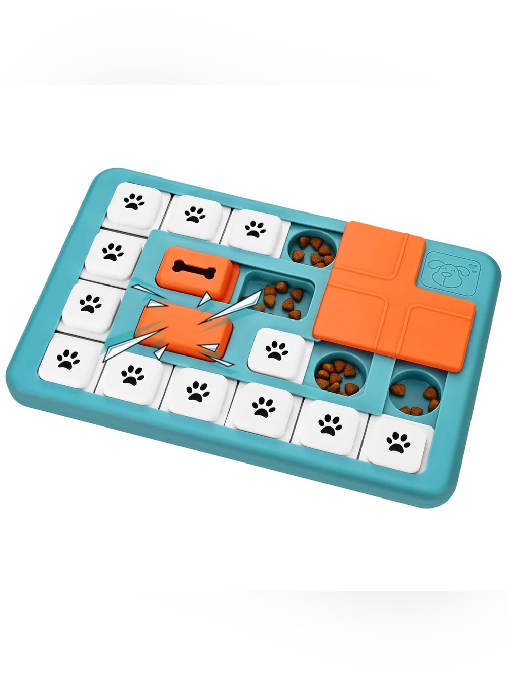 FOXMM Dog Puzzle Toys,Interactive Treat Puzzle Dog Toy for IQ Training Level 3